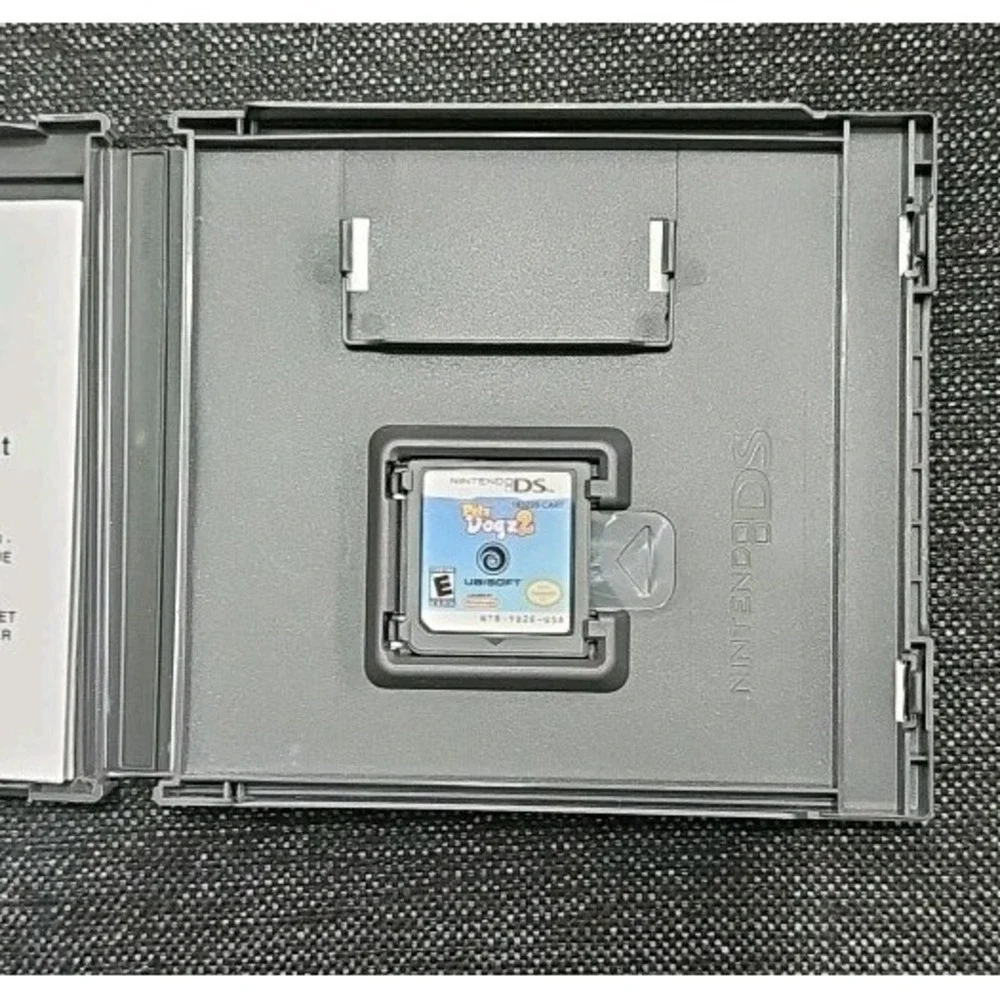 Petz Dogz 2 (Nintendo DS) No Manual/guide Or Trading Cards